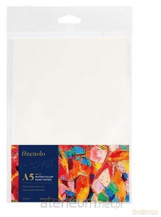 Papier akwarelowy A5 16szt biały