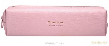 Piórnik Macaron różowy