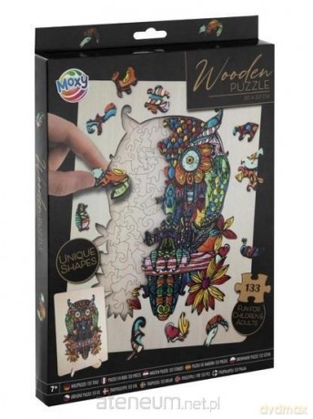 Puzzle drewniane 133 Sowa