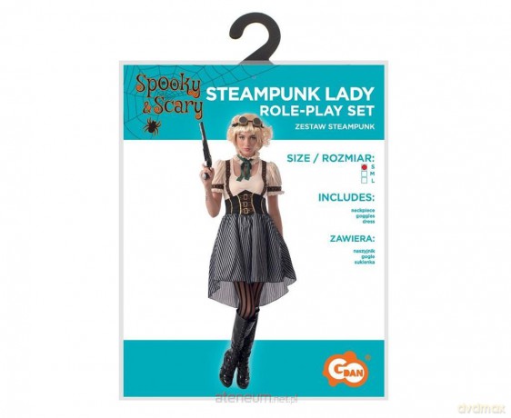 Strój dla dorosłych Steampunk rozm. S