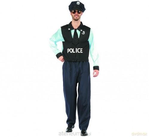 Strój policjant rozm. 52