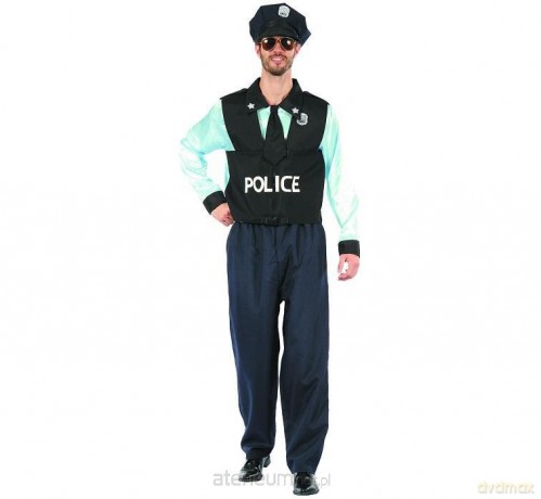 Strój Policjant rozm. 56