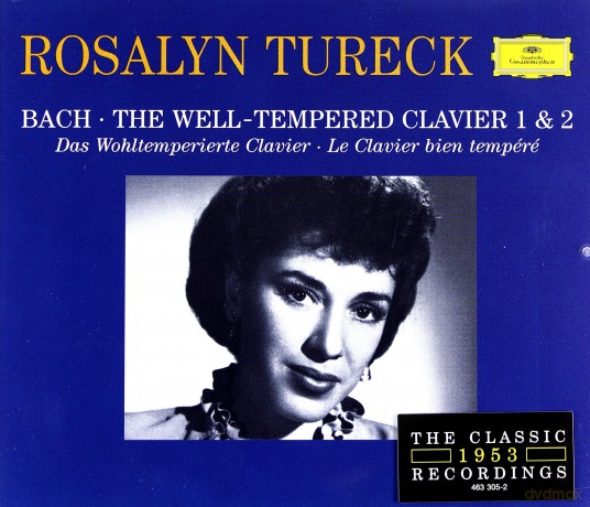 Rosalyn Tureck: Bach: The Well Tempered Clavier [4CD]