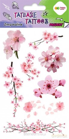 Tatuaże zmywalne Sakura