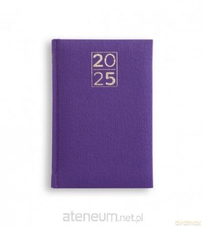 Terminarz 2025 B6 Print special fioletowy [KALENDARZ]