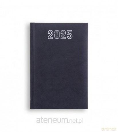 Terminarz 2025 B6 Standard czarny [KALENDARZ]