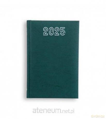 Terminarz 2025 B6 Standard zielony [KALENDARZ]