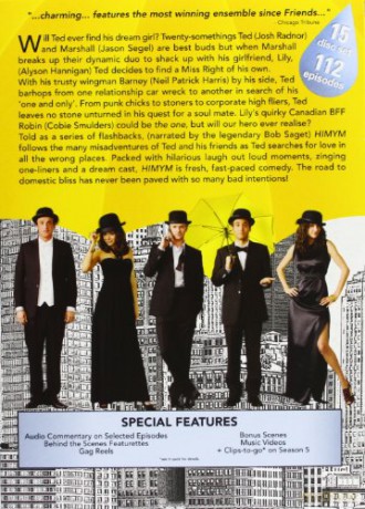 How I Met Your Mother Season 1-5 (Jak Poznałem Waszą Matkę Sezon 1-5) [15DVD]