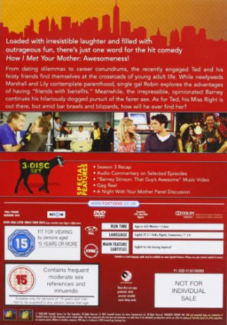 How I Met Your Mother Season 1-5 (Jak Poznałem Waszą Matkę Sezon 1-5) [15DVD]