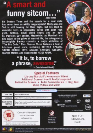 How I Met Your Mother Season 1-5 (Jak Poznałem Waszą Matkę Sezon 1-5) [15DVD]