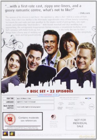 How I Met Your Mother Season 1-5 (Jak Poznałem Waszą Matkę Sezon 1-5) [15DVD]