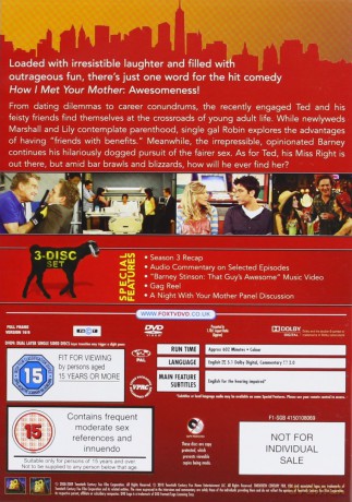 How I Met Your Mother Season 1-5 (Jak Poznałem Waszą Matkę Sezon 1-5) [15DVD]