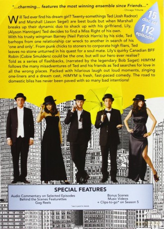 How I Met Your Mother Season 1-5 (Jak Poznałem Waszą Matkę Sezon 1-5) [15DVD]