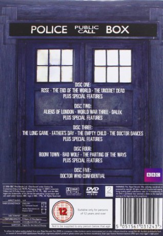 Doctor Who Sezon 1-4 [23DVD]