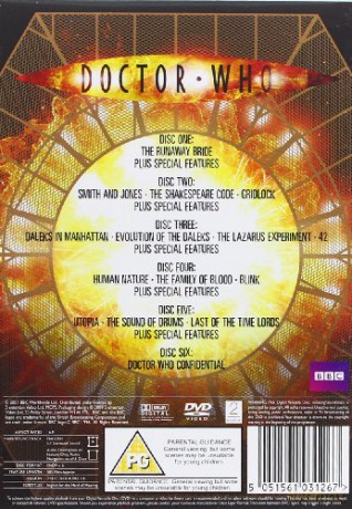 Doctor Who Sezon 1-4 [23DVD]