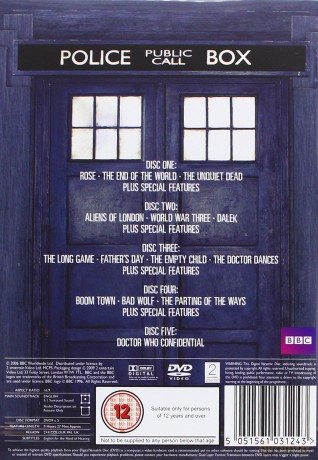 Doctor Who Sezon 1-4 [23DVD]