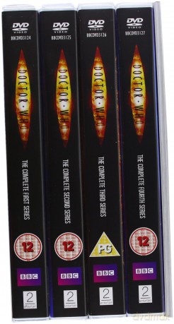 Doctor Who Sezon 1-4 [23DVD]