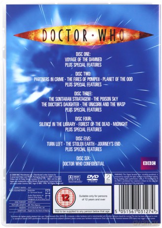 Doctor Who Sezon 1-4 [23DVD]