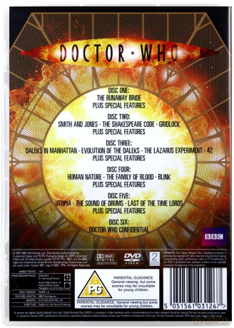 Doctor Who Sezon 1-4 [23DVD]
