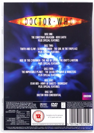 Doctor Who Sezon 1-4 [23DVD]