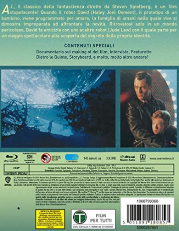 A.I. Intelligenza Artificiale (Steelbook)
