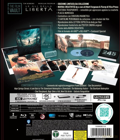 Skazani na Shawshank (The Film Vault) [BOX] [Blu-Ray 4K]+[Blu-Ray]