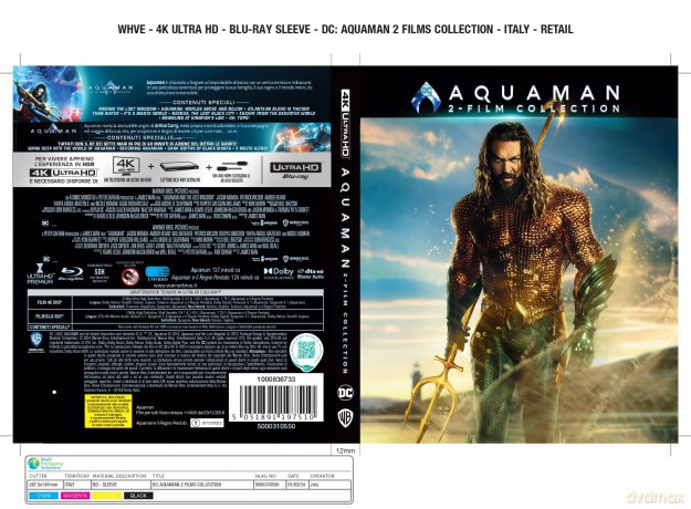 Aquaman - 2 Film Collection (2 4k Ultra Hd+2 Blu-Ray)