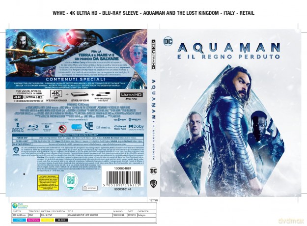 Aquaman and the Lost Kingdom (Aquaman i zaginione królestwo) (steelbook) [Blu-Ray 4K]+[Blu-Ray]