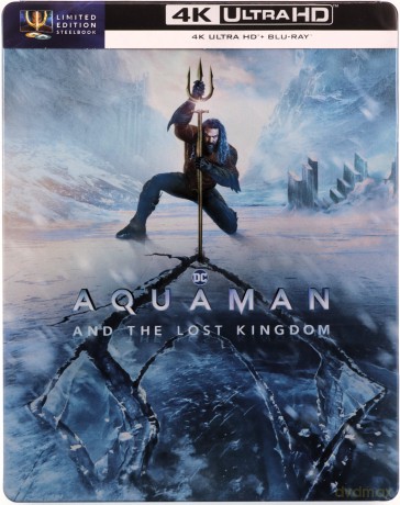 Aquaman and the Lost Kingdom (Aquaman i zaginione królestwo) (steelbook) [Blu-Ray 4K]+[Blu-Ray]