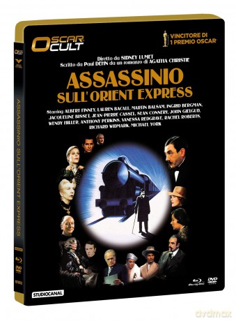 Assassinio Sull'Orient Express ''Oscar Cult'' Combo (Br+Dv)Ltd Ocard Numerata + Ca