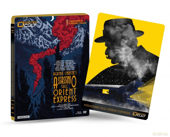 Assassinio Sull'Orient Express ''Oscar Cult'' Combo (Br+Dv)Ltd Ocard Numerata + Ca