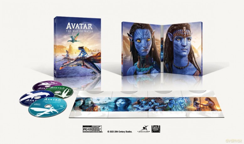 Avatar - La Via Dell'Acqua (4k Ultra Hd+3 Blu-Ray Hd)