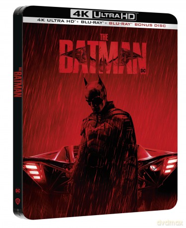Batman, The (2022) Steelbook Sos (4k Ultra Hd + Blu-Ray) - Excl