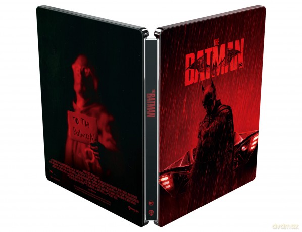 Batman, The (2022) Steelbook Sos (4k Ultra Hd + Blu-Ray) - Excl