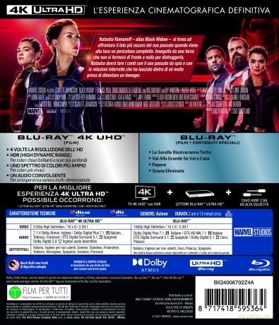 Black Widow (2021) (Uhd+Bd)