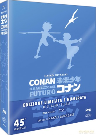 Conan, Il Ragazzo Del Futuro (45 Anniversary 4k Edition) (Eps.01-26) (4 4k Ultra Hd+ 4 Blu-Ray)
