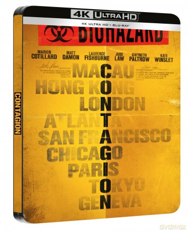Contagion Steelbook (4k+Br)