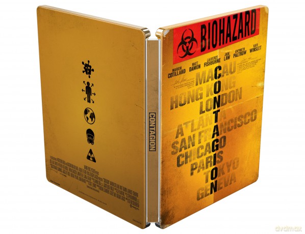 Contagion Steelbook (4k+Br)