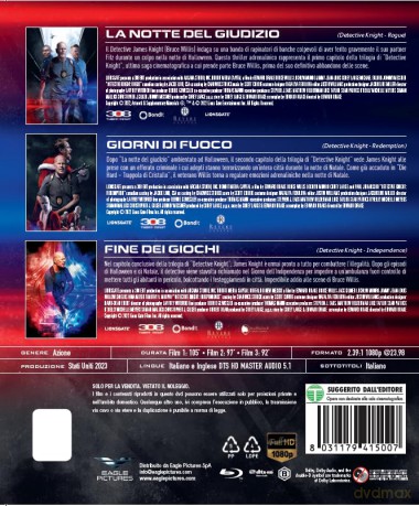 Detective Knight - La Trilogia (Box 3 Br)