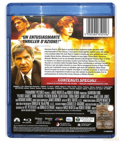 Giochi Di Potere - Special Ed. / Patriot Games