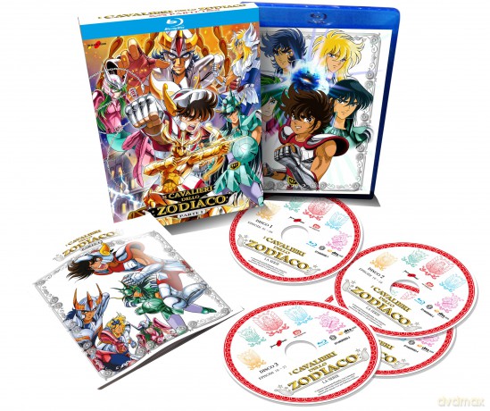 I Cavalieri Dello Zodiaco Pt. 1 (Box 4 Br) Ltd + Booklet