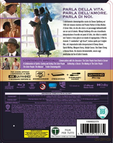 Il Colore Viola (Steelbook) (4k+Br)