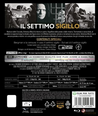 Il Settimo Sigillo ''4kult'' (4k+Br) + Card Numerata