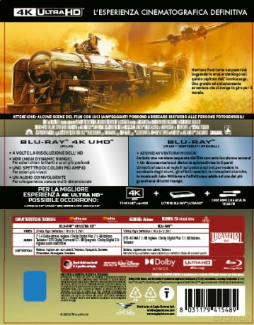 Indiana Jones E Il Quadrante Del Destino (Steelbook) (4k+Br)