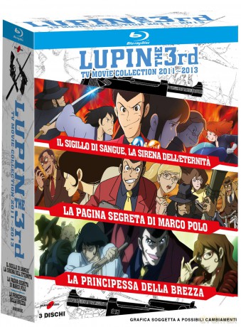 Lupin Iii - Tv Movie Collection ''2011 - 2013'' (Box 3 Br)