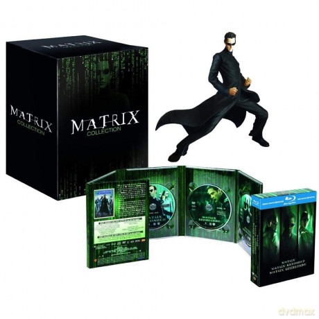 Matrix Collection Con Statuetta Box Set [Blu-Ray]