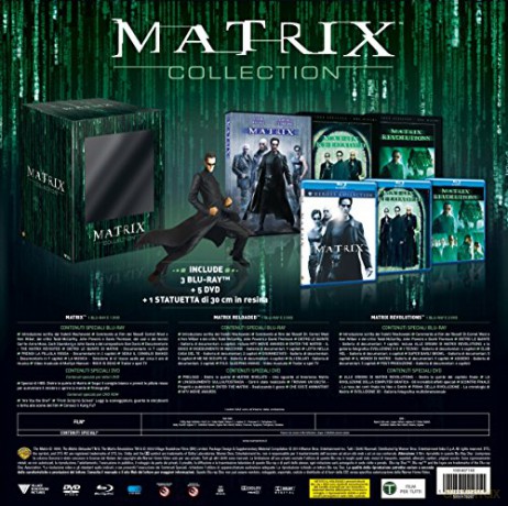 Matrix Collection Con Statuetta Box Set [Blu-Ray]