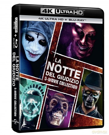 Notte Del Giudizio, La Collection 1-5 (4k Ultra Hd + Blu-Ray) - Excl