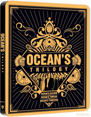 Ocean'S Trilogy (Steelbook) (4k+Br)
