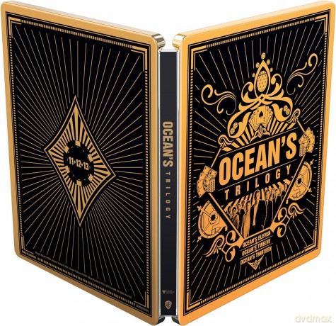 Ocean'S Trilogy (Steelbook) (4k+Br)